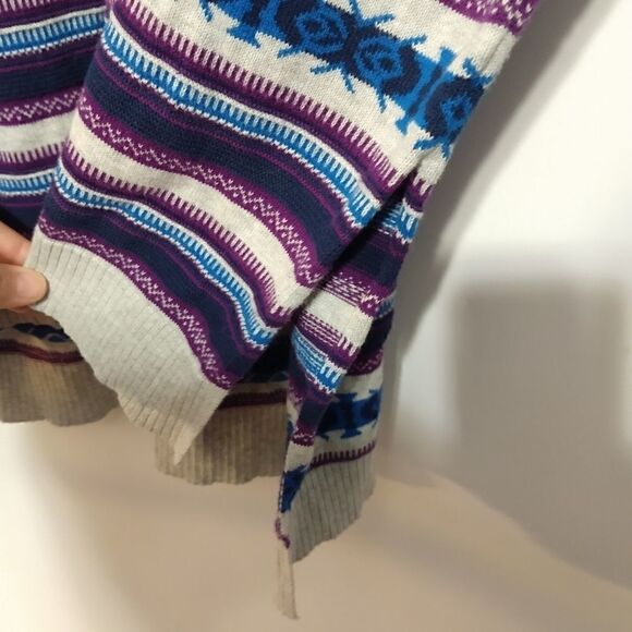 Arizona jeans Striped high low purple blue large - Picture 5 of 5